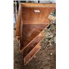 Image 4 : Vintage wooden corner shelf, comes with wall screws