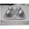 Image 3 : 4 ovals cake pan