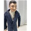 Image 2 : Franklin Mint Rhett Butler 'Gone with the Wind' 19.5 Doll Inches Tall Comes w/ Metal Stand