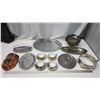 Image 1 : Collection of E.P.N.S & E.P.S.C dishwares - some electroplated copper or nickel silver - couple with