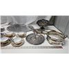 Image 2 : Collection of E.P.N.S & E.P.S.C dishwares - some electroplated copper or nickel silver - couple with