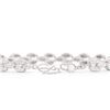 Image 2 : Plated Rhodium Diamond Bracelet