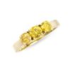 Image 1 : 14KT Yellow Gold 1.26ctw Yellow Diamond Ring