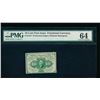 Image 1 : 20 Cent First Issue Fractional PMG 64
