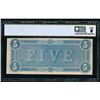 Image 2 : 1864 $5 T-69 Confederate PCGS 35