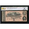 Image 1 : 1864 $5 T-69 Confederate PCGS 40
