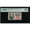 Image 1 : 25 Cent Fifth Issue Fractional PMG 64EPQ