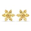 Image 1 : Plated 18KT Yellow Gold 2.12ctw Citrine Earrings