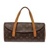 Image 1 : Louis Vuitton Brown Monogram Canvas Sonatine Tote Bag