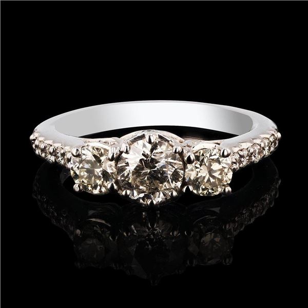 1.66 ctw Diamond 14K White Gold Ring