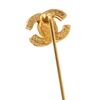 Image 5 : Chanel Gold CC Rhinestone Brooch
