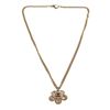 Image 1 : Chanel Gold Flower Necklace