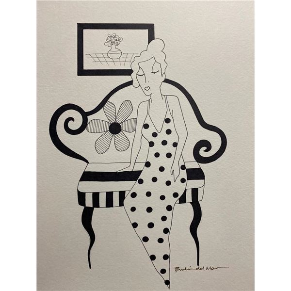 Tarkay Lady 16 by Del Mar, Paulina