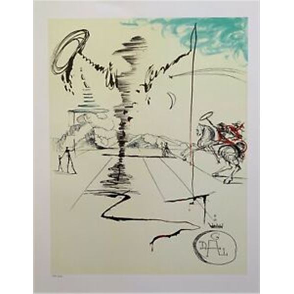 Le Chevalier by Dali, Salvador