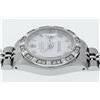 Image 9 : Rolex Ladies Quickset White Roman Pyramid Diamond Datejust Wristwatch