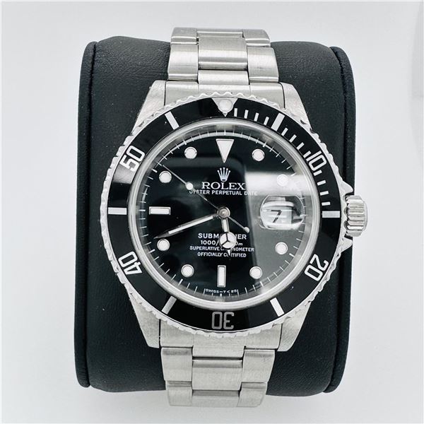 Rolex Submariner 40mm Black Dial Ceramic Bezel Steel Wristwatch