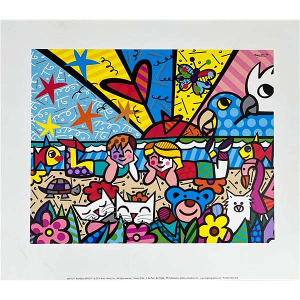 In the Park  by Britto, Romero