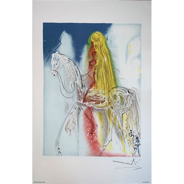 Lady Godiva by Dali, Salvador