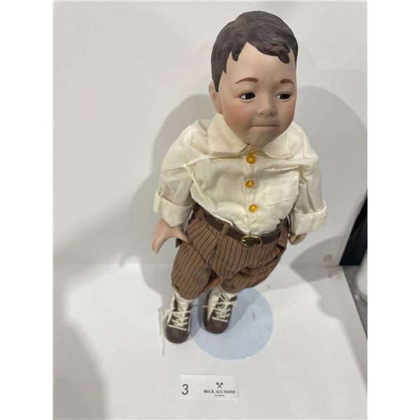 The Little Rascals Spanky Porcelain Doll