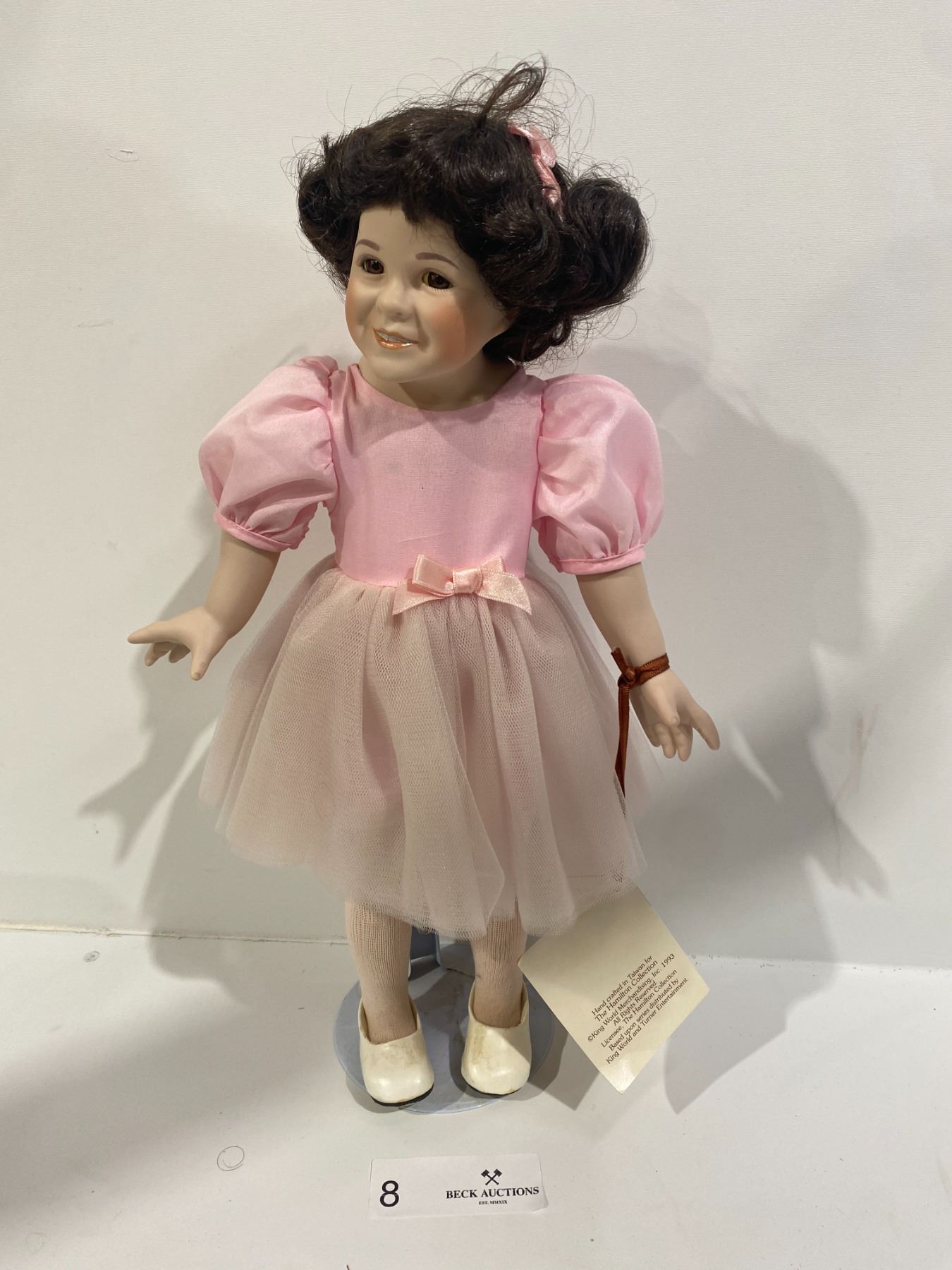 The Little Rascal Dolls Little Rascals Darla Porcelain Doll - Beck Auctions Inc.