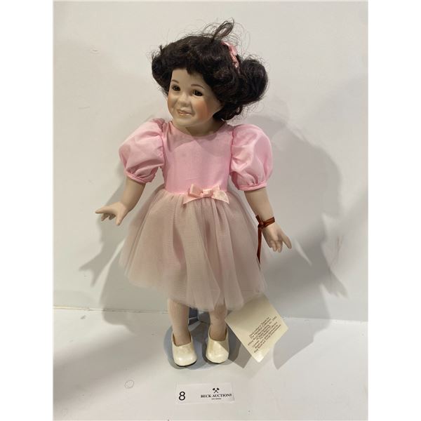 Little Rascals Darla Porcelain Doll