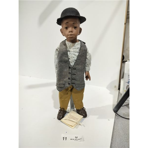 The Little Rascals "Stymie" Porcelain Doll