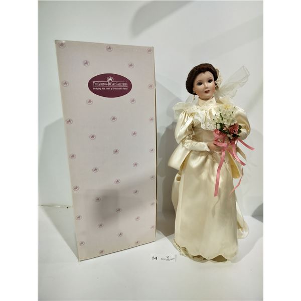 Ashton Drake Galleries-  "Betty's 1930s Wedding Dress" Porcelain Doll