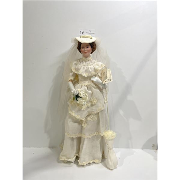 Roman, inc. "Flora" Porceline Doll