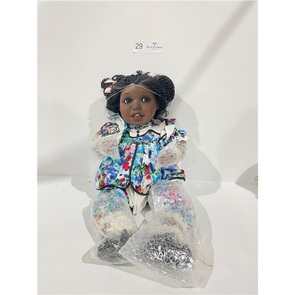 Hamilton Heritage Dolls "With Me " Porcelain Doll