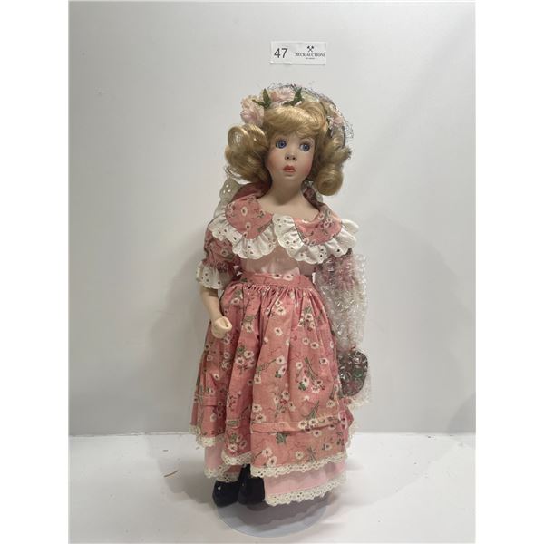 Paradise Galleries "Amy" Porcelain Doll