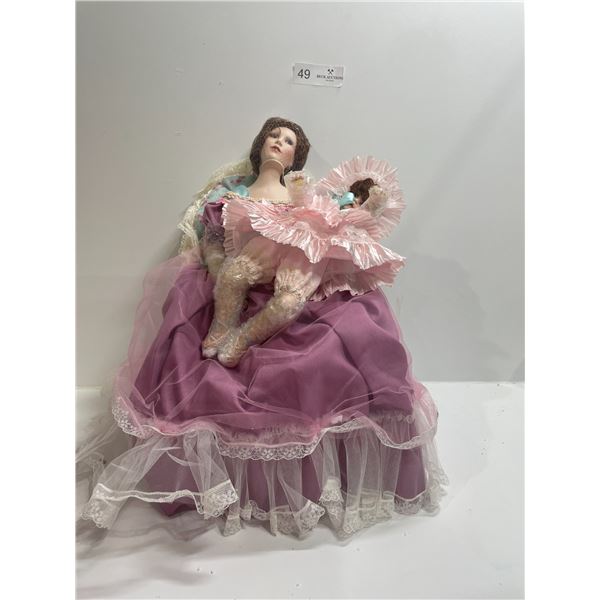 Paradise Galleries "TimeLess Love" Porcelain Doll