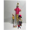 Image 1 : Pop-Up Clown Dolls and Assorted Small Dolls