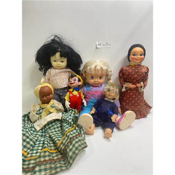 Collection of Assorted Dolls