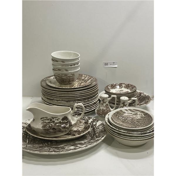 Large Set Of European Style Dishware