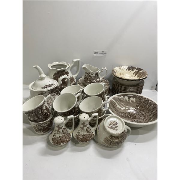 Large Set Of European Style Dishware