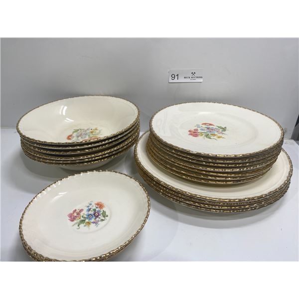 Large Set Of Dinner Plates