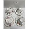 Image 2 : Set Of Four Royal Valve Teacups And Saucers