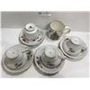 Image 2 : Five Assorted TeaCups