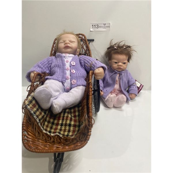Ashton Drake "Emmy's Loving Eyes" & "Little Emma" Dolls