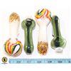 Image 1 : BAG OF 4 ASSORTED GLASS PIPES