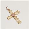 Image 1 : S358-138 10K CROSS PENDANT