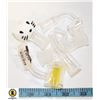 Image 1 : BAG OF FIVE 14MM FEMALE DAB BONG ATTACHMENTS
