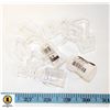 Image 1 : BAG OF FIVE 14MM FEMALE DAB BONG ATTACHMENTS