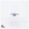 Image 1 : #66-UNHEATED PURPLE TANZANITE RING SIZE7.75
