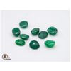 Image 1 : #27-GREEN EMERLAD GEMSTONE 56.05 CT