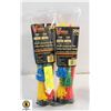 Image 1 : 2 PACKS OF 200 ASSORTED ZIP TIES