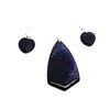 SET OF NATURAL BLUE SANDSTONE JEWELLERY