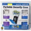 Image 1 : DUAL PACK PORTABLE SECURITY LOCK CASES
