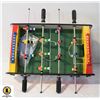 Image 1 : TABLE TOP SOCCER INCLUDES 3 SOCCER BALLS