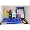 Image 1 : BOX OF BEAUTY AND SKIN CARE, INCLUDES: